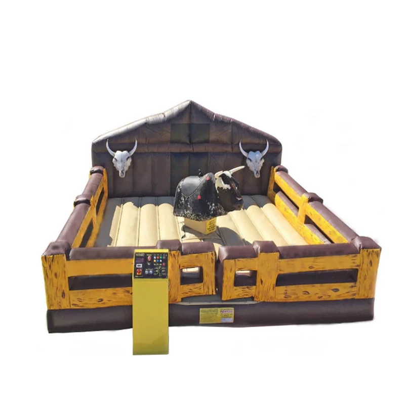 Amusement Park Machine Rodeo Bull Adult Game Mechanical Bull Riding