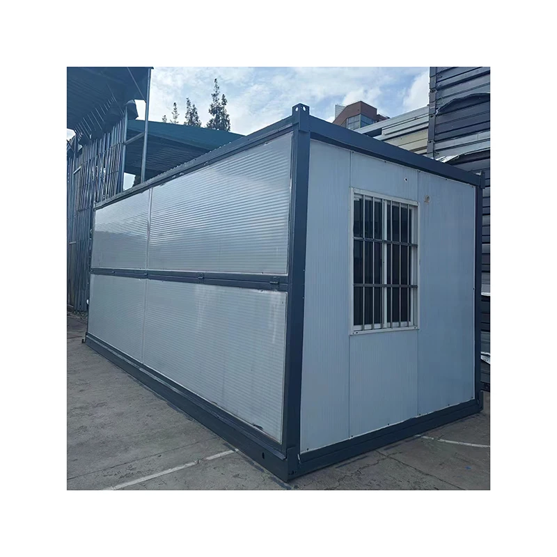 Customized Prefab Folding Container Office Design Expandable Container House For Sale