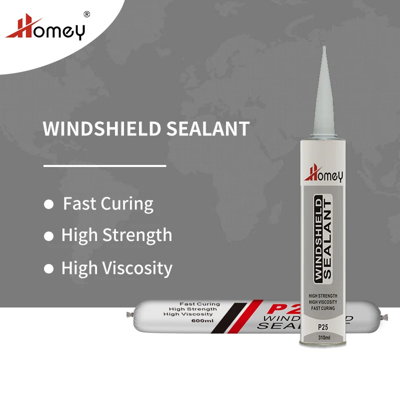 Homey Fast Curing Car Windshield Repair Glue Polyurethane Sausage Sealant Car Repair Glue