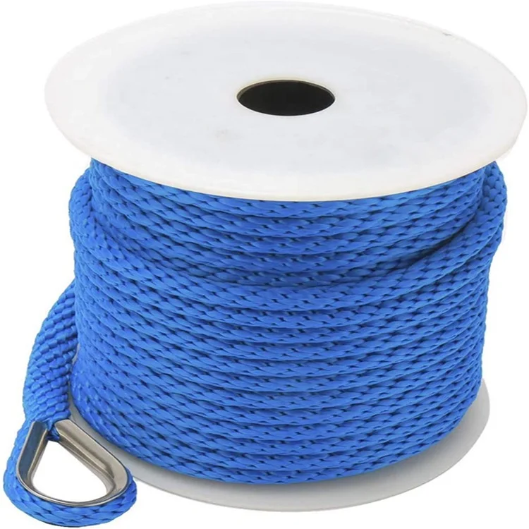 Hot sale solid braided utility polyester rope with good price and quality,Compact and portable multifunctional rope