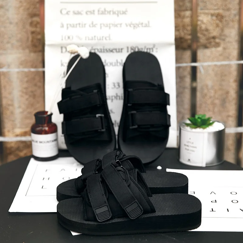 
Wholesale outdoor soft material rubber eva summer men casual shoes sandals mens slide slipper. 