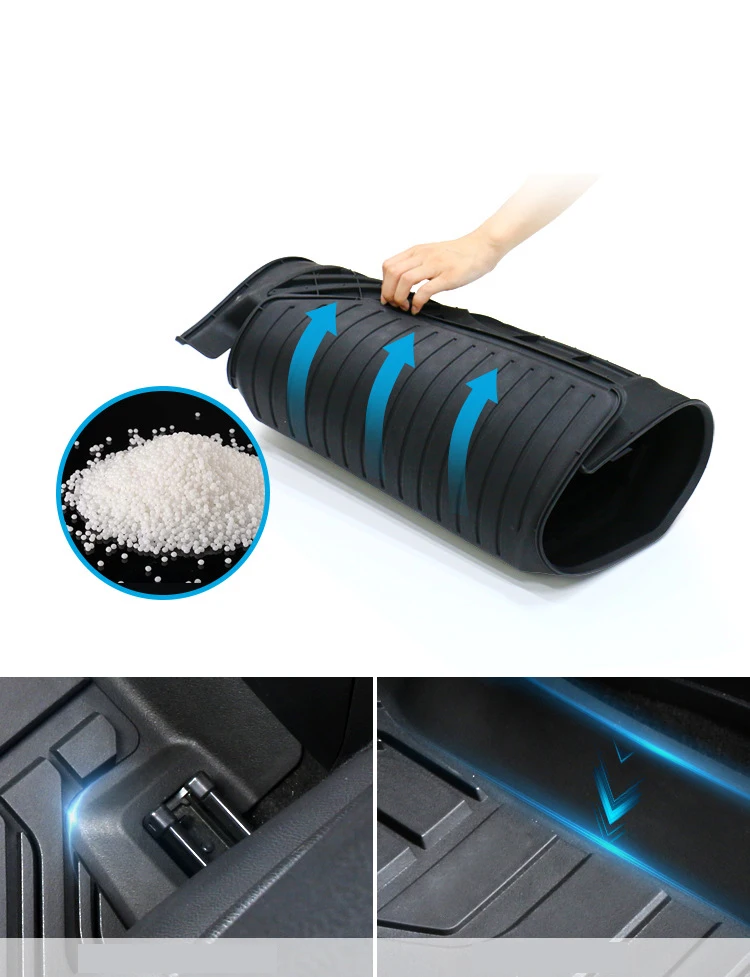Complete Set Waterproof Car Mat Floor Mat and Seat Back For BMW X3