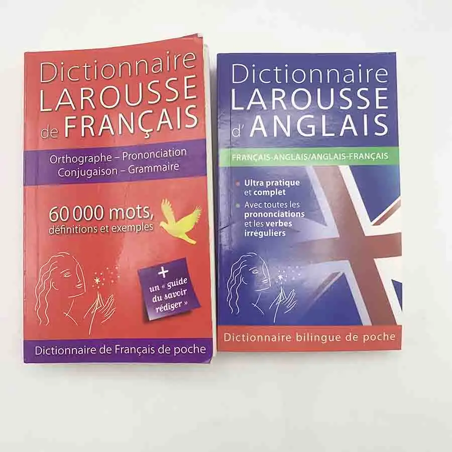 Custom Printing France Oxford Dictionary Offset Printing Factory Price Customized Dictionary