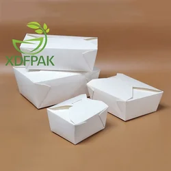 Biodegradable cardboard hot food delivery packaging box biodegradable food packaging box hot food delivery box