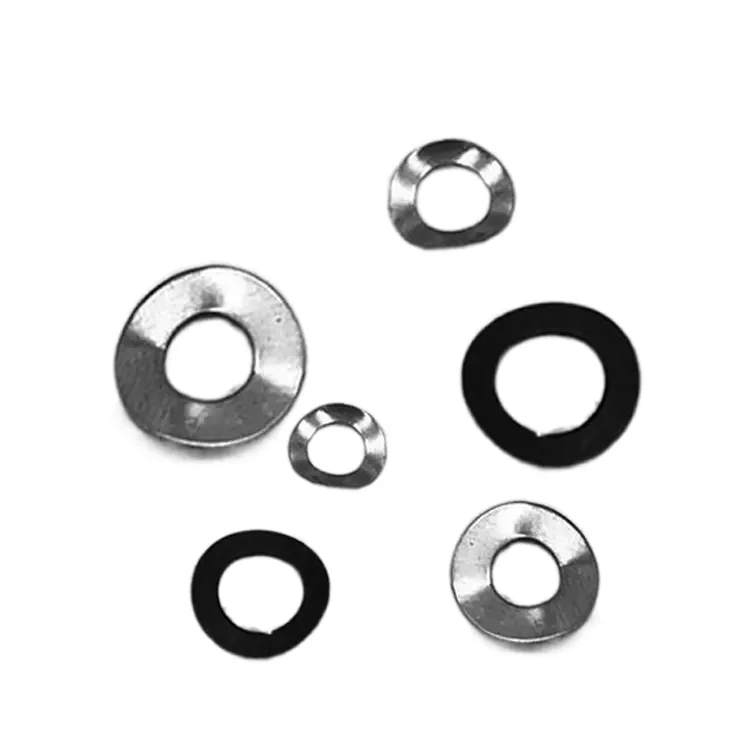M10 M12 Class Grade Carbon Steel Hot Dip Galvanized HRC44-55 Hardness Curved Wave Spring Washer Din