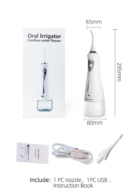 
Manufacturer dental floss portable dental water pick oral irrigator cordless tooth water pik dental 