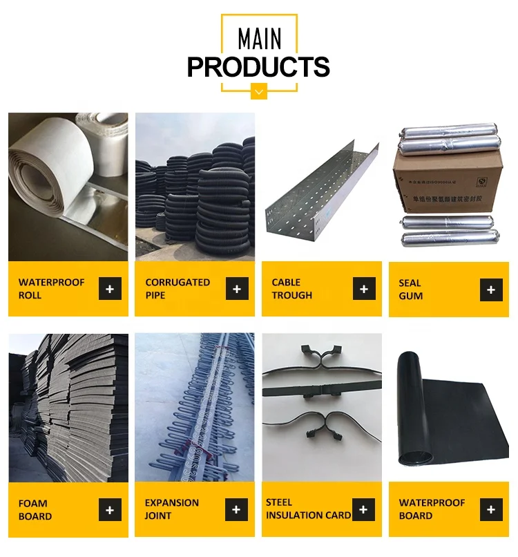 Runli Quality First Factory Direct Sales Construction Belt Water Stop Strip Buried Rubber Waterstop