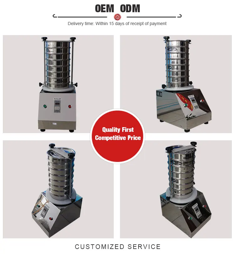Customizable lab sieve machine test sieve shaker sieve analysis equipment for ore coal