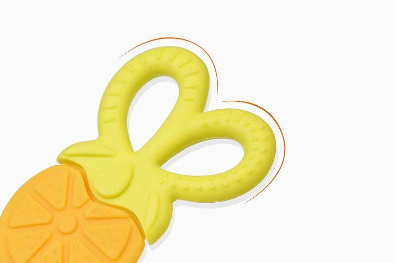 Classical Kids Molar Fruit Shape Silicone Gums Chewing Teething Toy BPA Free Baby Teether