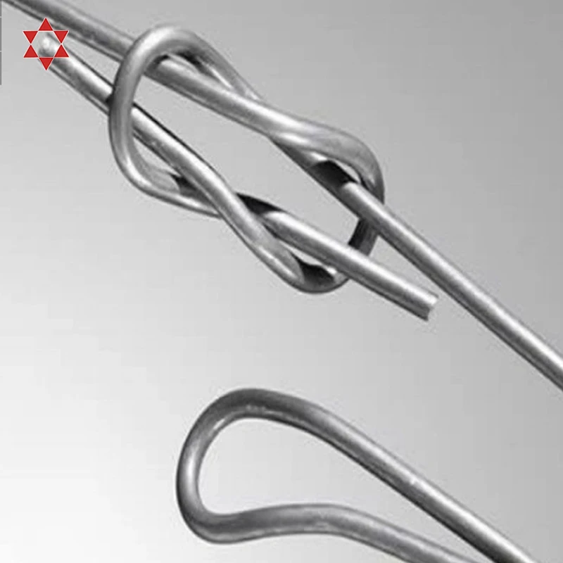 Factory Wholesale Double Loop Bale Tie Wire, Reinforcement Baling Wire Ties