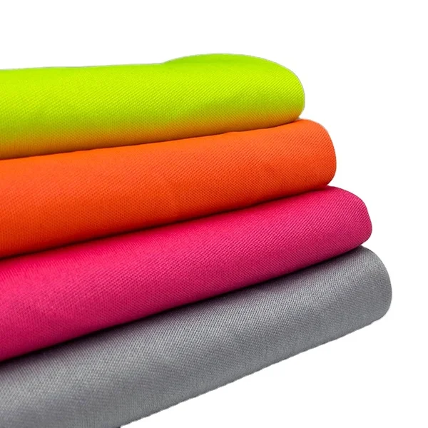 Shaoxing Textile Directly Manufacturer Light weight 100% Polyester Plain Dyeing Double Knit Sports Interlock Fabric