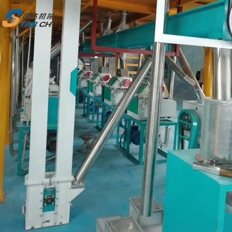 Turnkey Maize Corn Starch Machine, Corn Wet Milling Factory Supplier