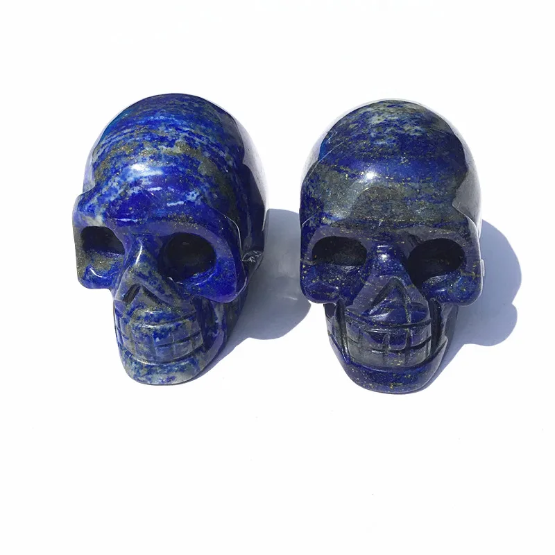 2021 2Inch 5cm Hot Sale Lapis Lazuli Crystal Skulls Quartz For Home Decoration
