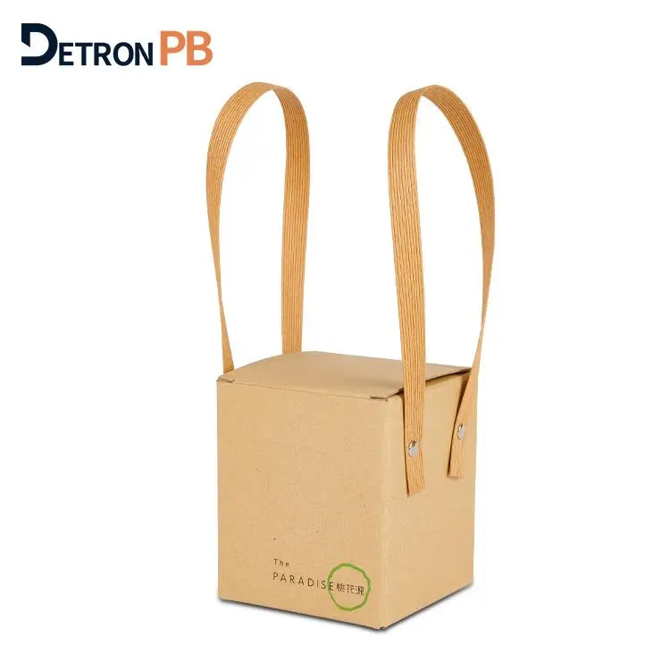 
 Бумажная упаковочная коробка с логотипом на заказ, Подарочная коробка с ручкой  