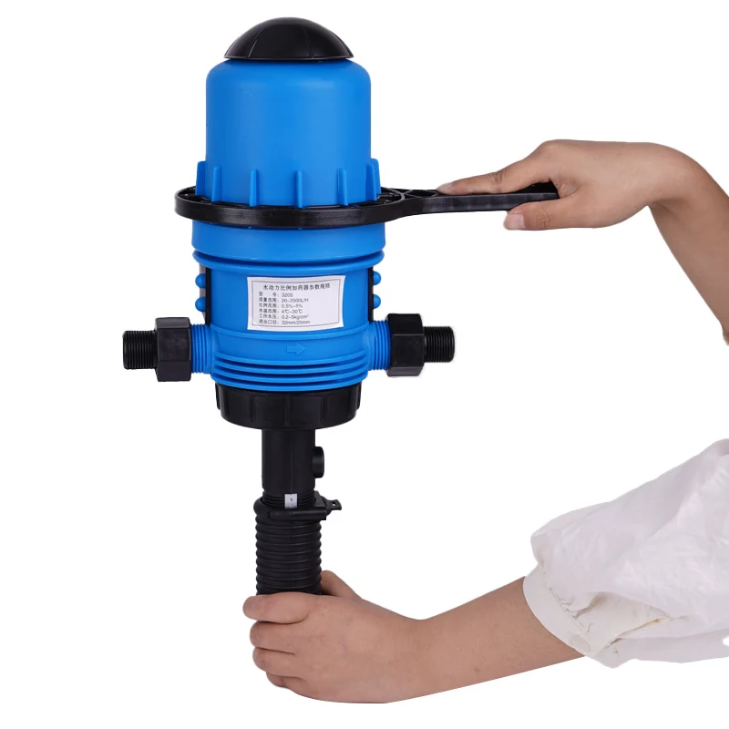 Intelligent liquid Proportioner Water Drive Dosing Pump Automatic Diluter Water Liquid Mixing Doser For Poultry Animal Farm