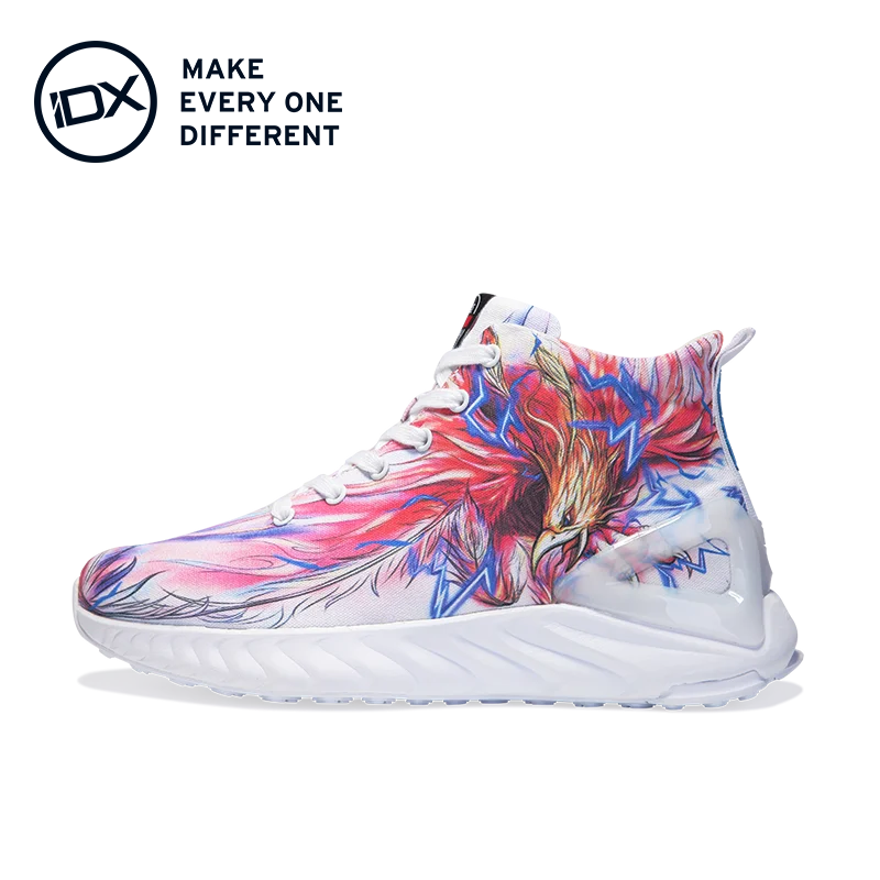 
2020 IDX Dynamic Trend Couple Graffiti Ladies Rubber Canvas Sports Shoes Men 
