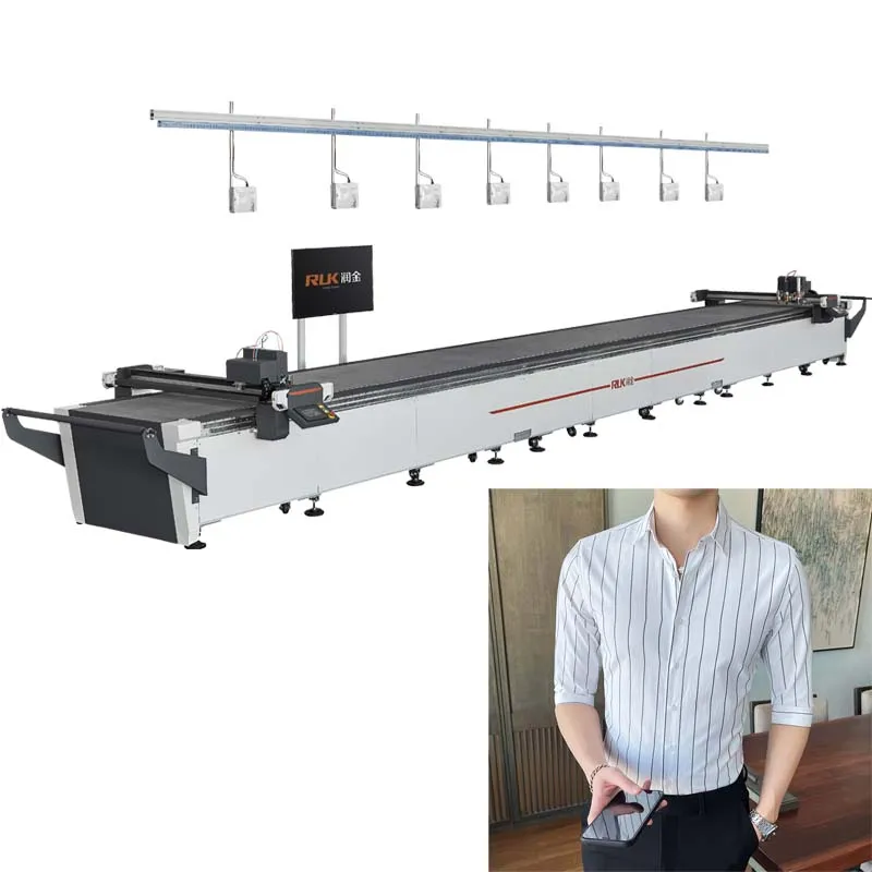 RUK MCC02 automatic Cutting Machine leather belt cutting machine with High Quality