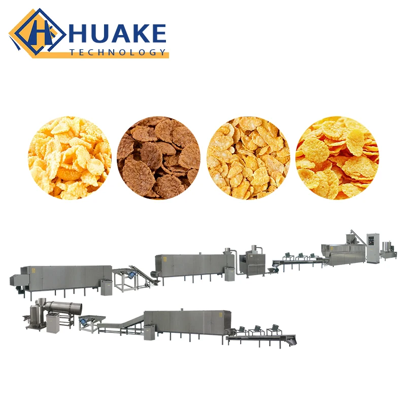 Машина для производства кукурузных хлопьев чтобы сделать кукурузные хлопья