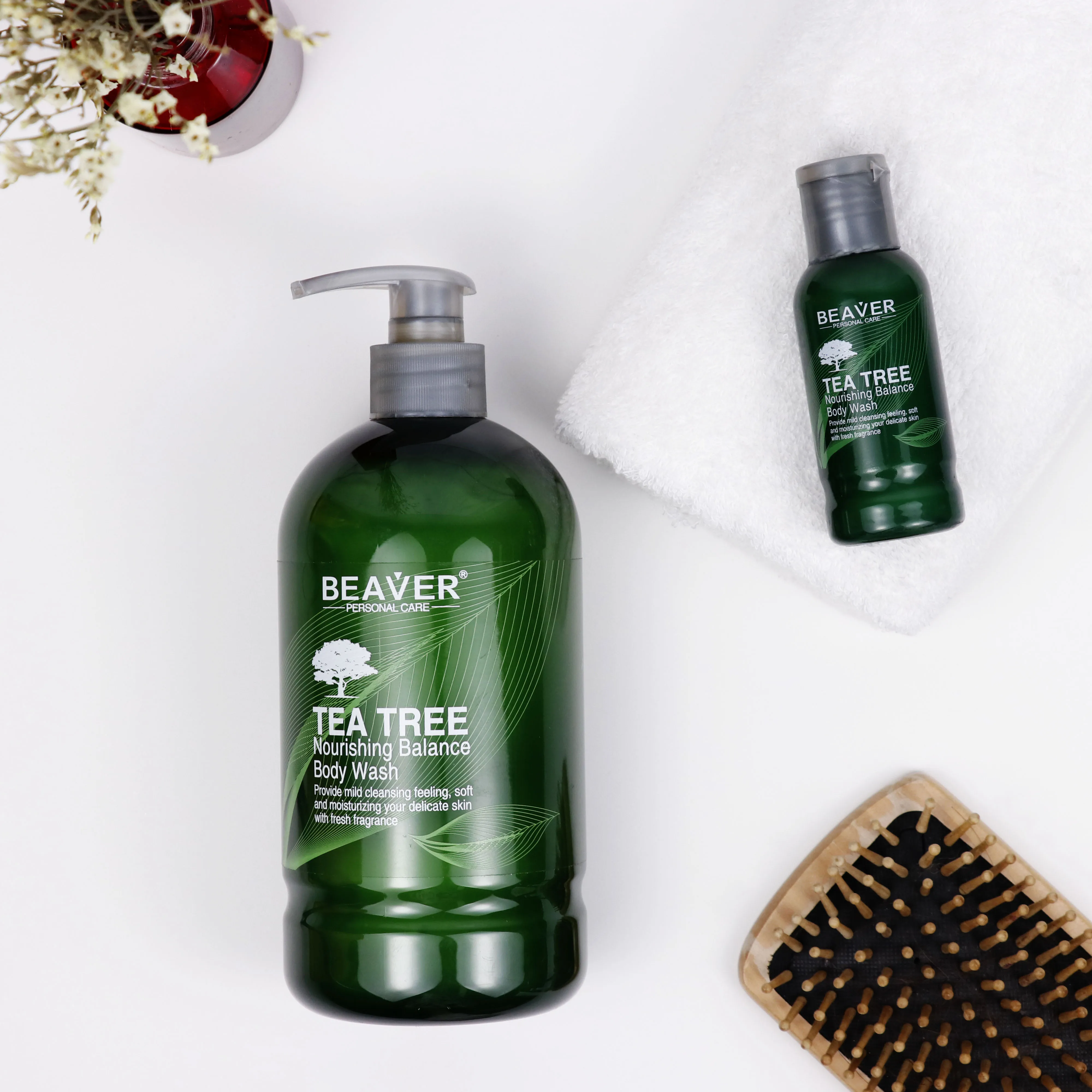 TEA TREE soft and moisturizing your delicate skin BODY WASH