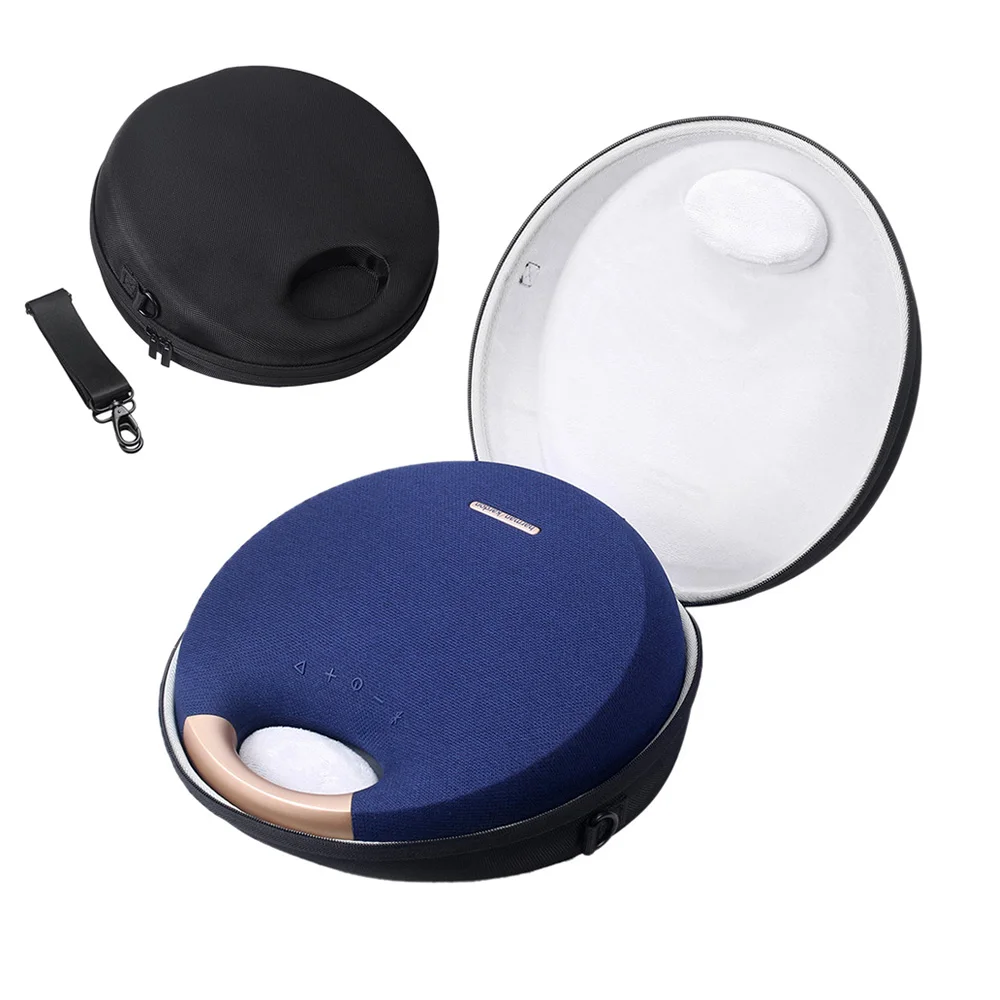 EVA Carrying Case Hard Travel Box Protective Storage EVA Round Speaker Case for Harman Kardon Onyx Studio 5 Speaker eva cases