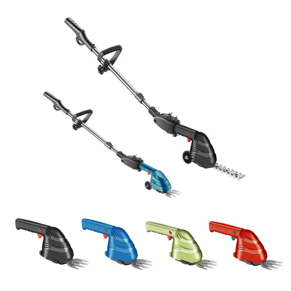 Pexmartool Electric Bush Trimmer Lightweight Hedge Trimmer Dual-Action Laser Blade Hedge Trimmer long reach for garden