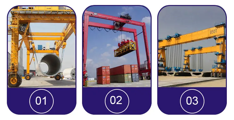 High Quality & Factory Price Rtg Price Trolley Gantry Crane 50Ton Rtg Price Trolley Gantry Crane 50Ton