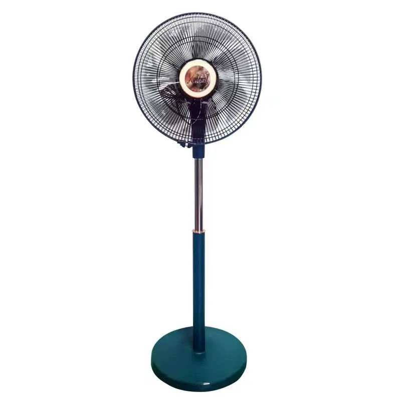 New design 16 18 inch 7 metal blades cooling oscillating commercial pedestal fan small industrial shop stand fan cooler