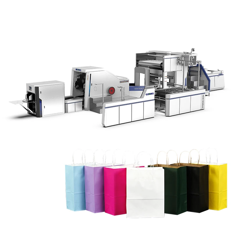 Oyang A460 paper bag cutting machine paper bag handle making machine paper carry bag making machine