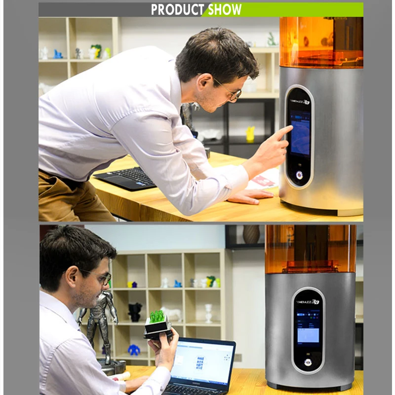 Dazzle D100 96*54*150mm Automatic Huge Professional Large Industrial Resin SLA 3D Printer Digital printer