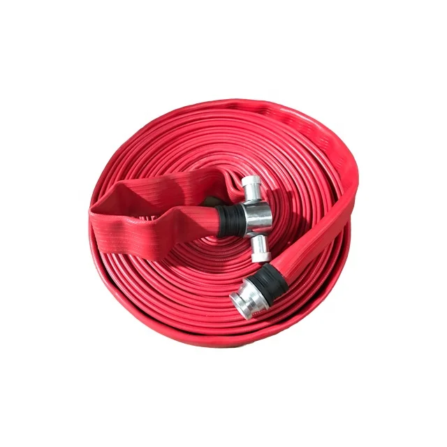 
TL Double Jacket Firefighting Hose Synthetic Rubber Durable Fire Hose 
