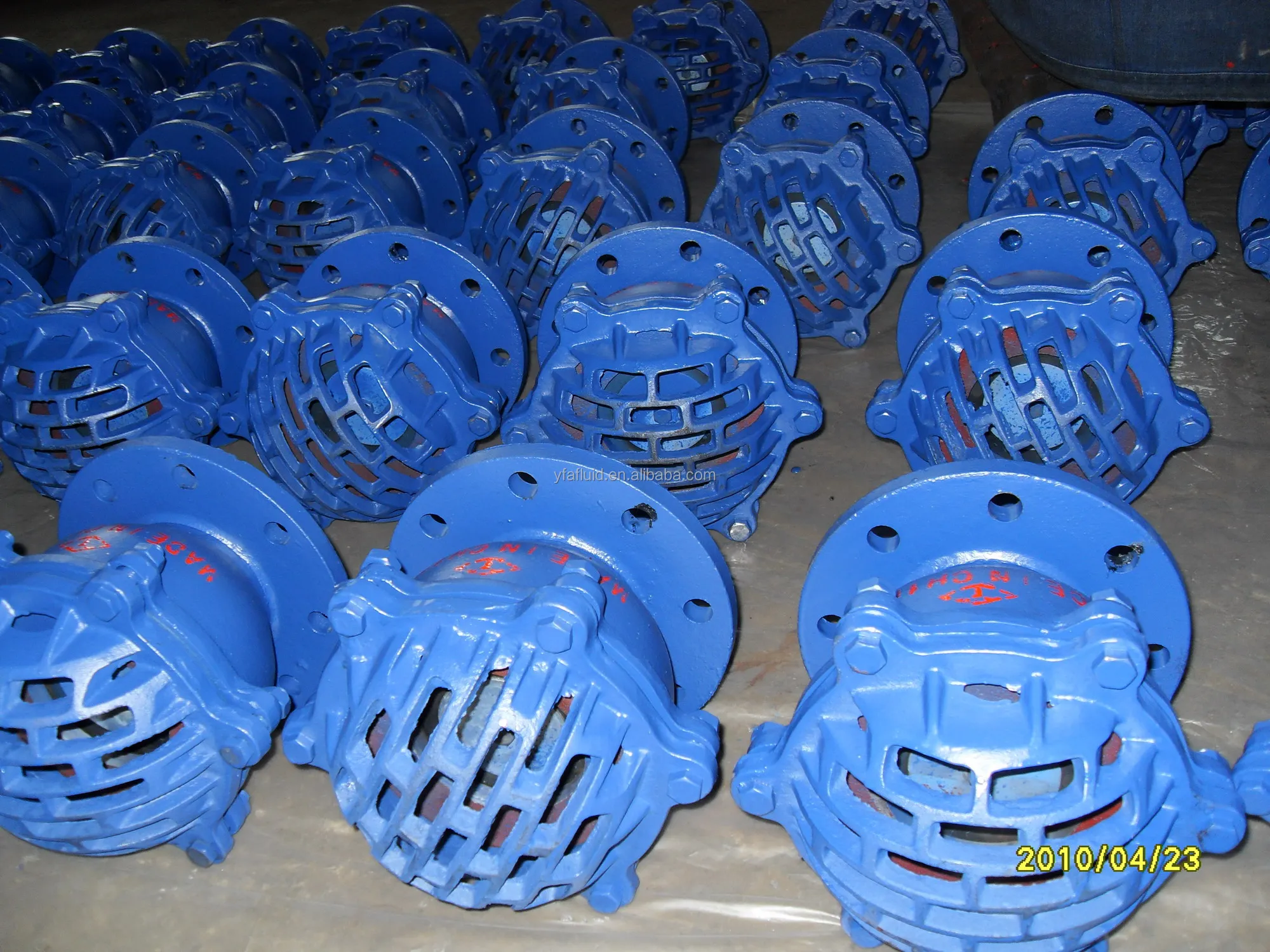 YFA Flanged Foot Valve with Screwed End Flange Foot Break Valve Flange Type Butterfly Valve