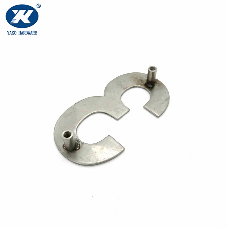 Door House Plate Street Address Mailbox Silver Sign Home Office Room Number Plate