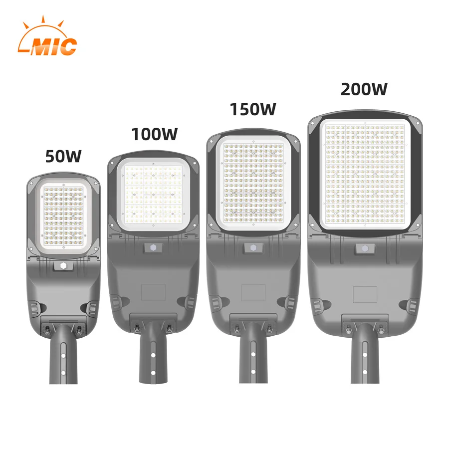 ETL ROHS SAA EMC Certificated LED Street Light Aluminum Body AC drive IP66 Waterproof motion sensor street light