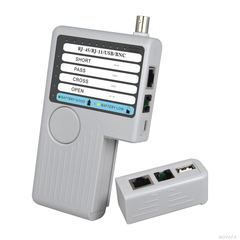 Оптовая продажа NF-3368 дешевые Cat 6 коаксиальный кабель тестер непрерывности с дистанционным модулем