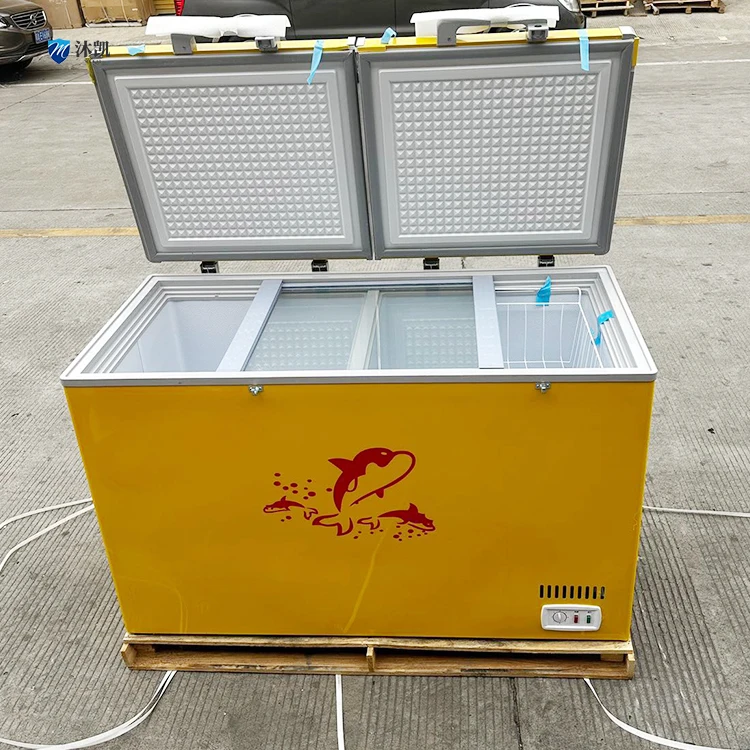 Commercial fridges big chest freezer ice cream freezer ice cream restaurant cabinet upright chest freezer