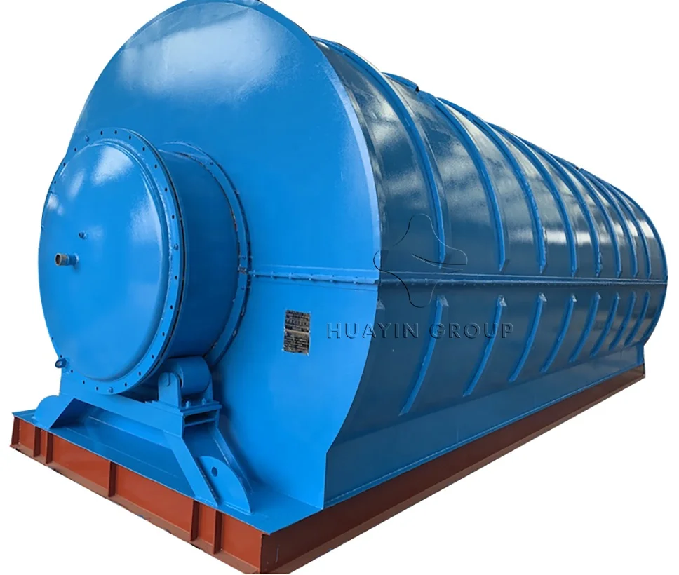 Пиролизная масляная система отходов пластмассы, топливная установка для термической деполимеризации