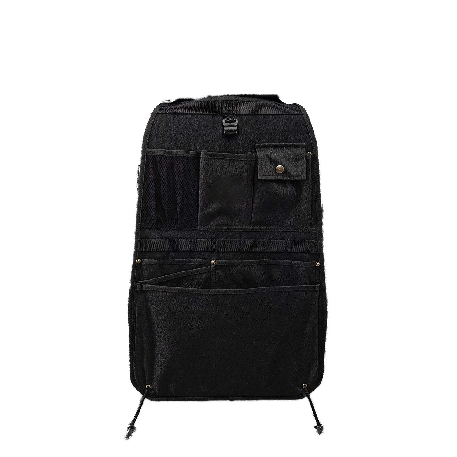 Custom  Multi Pockets Boot Car Organizer  Hanging Foldable Rectangular 600D Polyester Auto Rear Seat Back Storage Bag