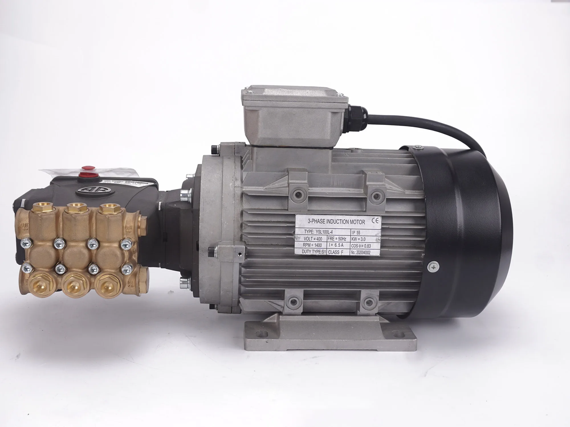 Комплект насоса для мойки высокого давления 3400 PSI 2 5 GPM вал 3/4 дюйма бытовых и промышленных газовых машин