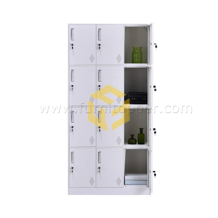 Commercial Furniture Metal Storage Locker Cabinet Steel Personal Belongings Locker For Gym School Office
