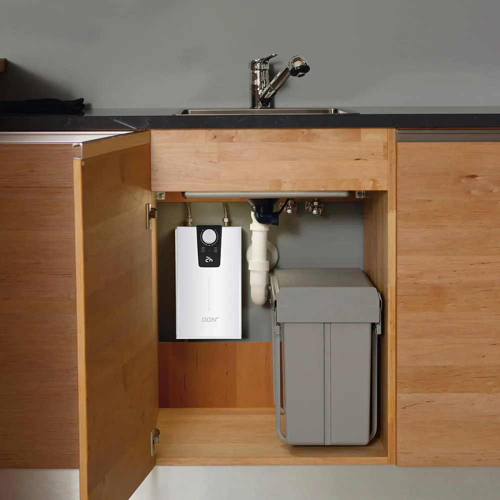 3.5kW 4.5kW 5.5kW ELCB Thermostatic calentador de agua Hot Water Geyser Tankless Instant Electric Water Heater