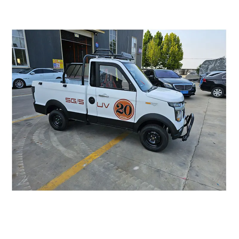 2024 New Model Electric Pickup Mini Electric Car With Lithium Battery Electric Pickup Bulk For Sale