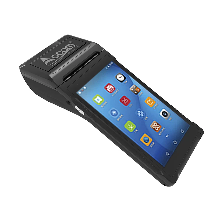 OCOM самый Дешевый Pos Q2 Android 8 1 ручной терминальный принтер 58 мм android Мобильный PDA