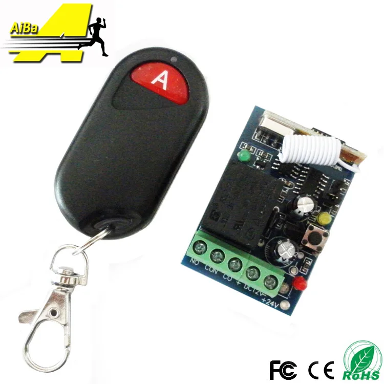 AB-C100 315/433MHz Wireless DC12V 1CH Channel Remote Control Switch for Electric Door Lock