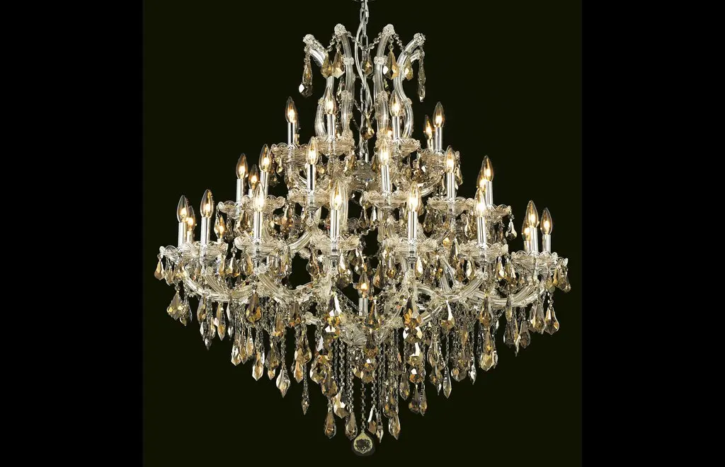 Wedding chandelier candle lamp modern hot sale indoor decoration cognac crystal chandelier lighting manufactures wholesale