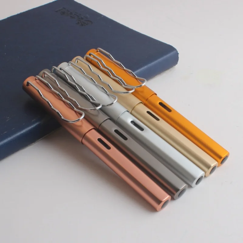 WENYI Advertising Gift Pen Student Practice Calligraphy Aluminum Rod Pen Fountain Pen