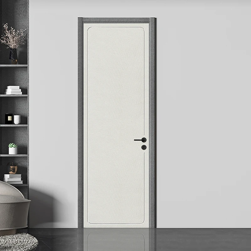 Latest design hidden wooden door wpc wood exterior door school doors manufacturer