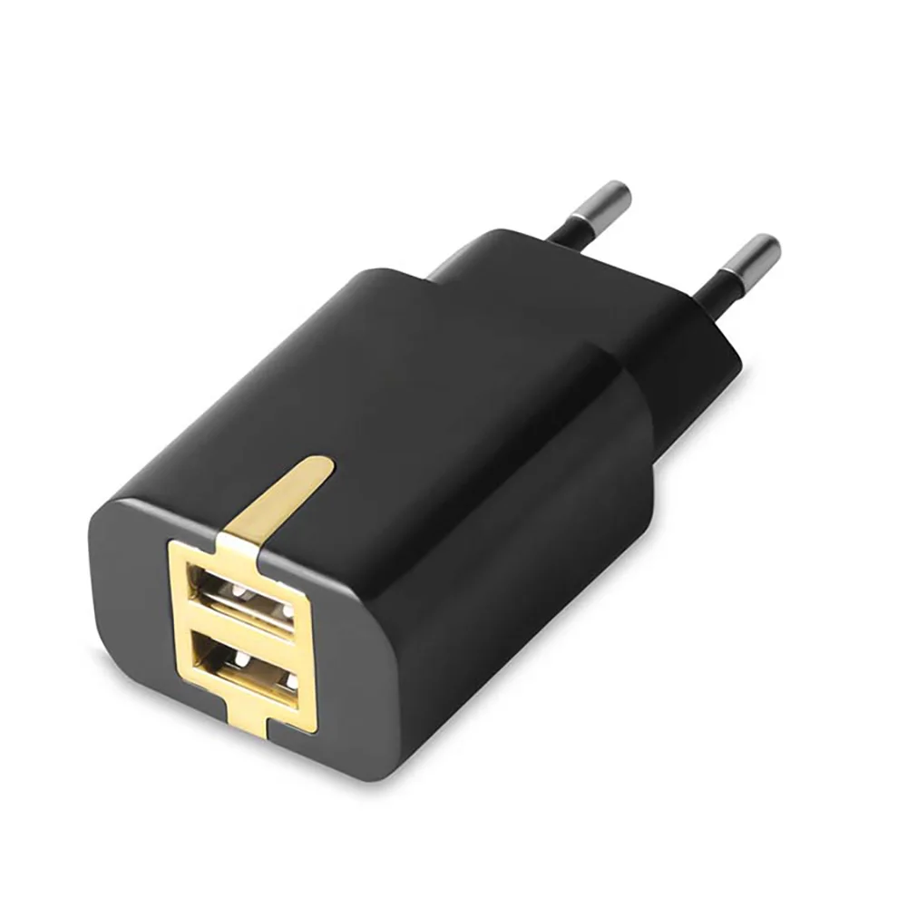 
Eu plug laptop charger dual usb port wall charger 