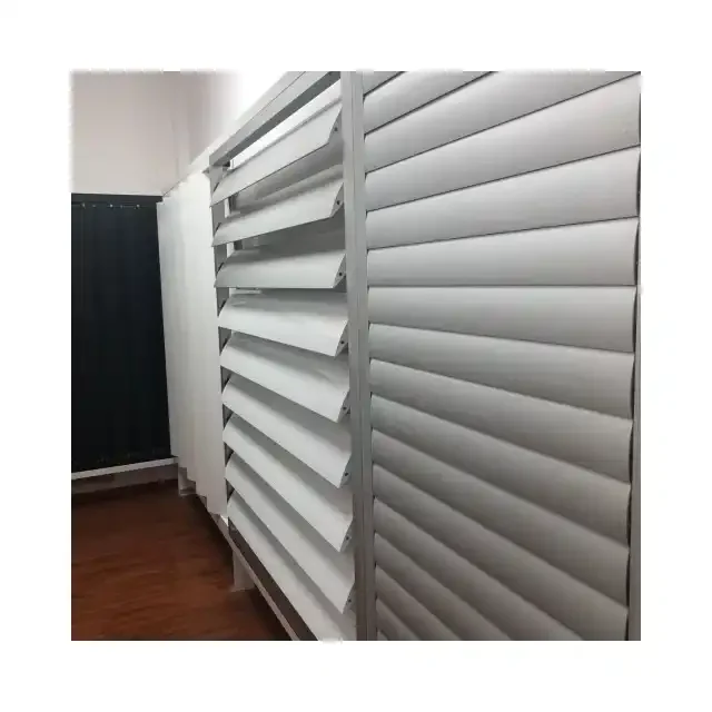 Modern house design sun shade prefabricated horizontal/vertical sun aluminium louver