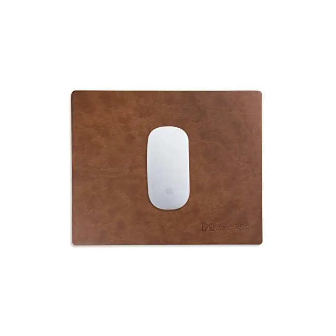 
Leather Mouse Pad - Gaming and Executive Mousepad Writing Mat 