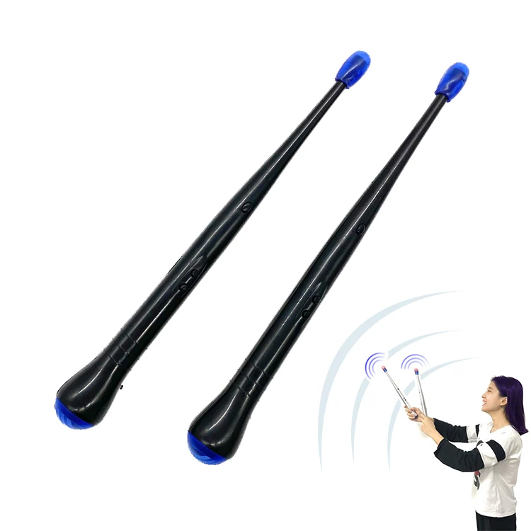 
Hot selling plastic toy musical instrument air drum stick digital jazz music drumsticks children best gift for early educational 